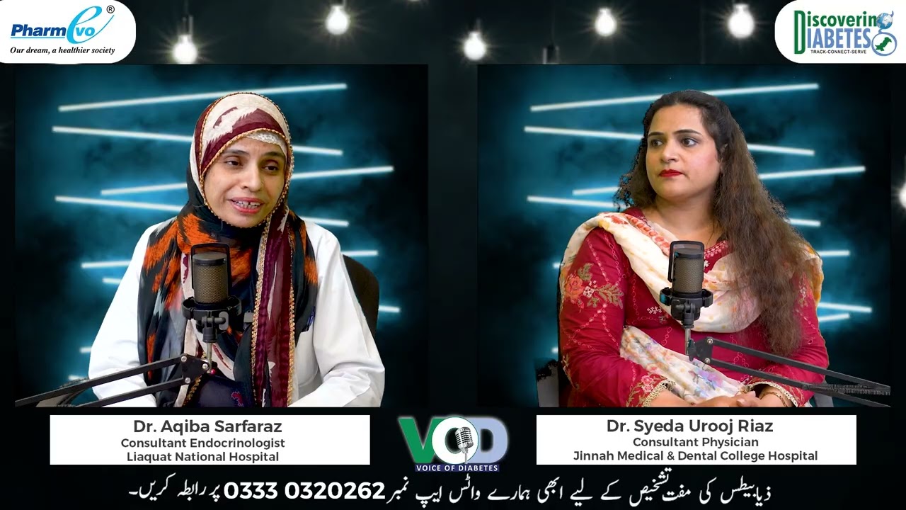Dr. Aqiba Sarfaraz - Voice of Diabetes - Episode 8 - PharmEvo