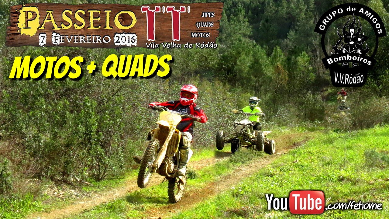 Passeio TT Vila Velha de Ródão - 2016 (Motos e Quads)