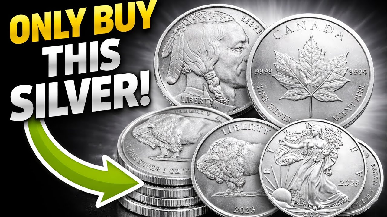 Silver Stacking For Beginners: The Only 4 Types Of Silver You Need To Buy!