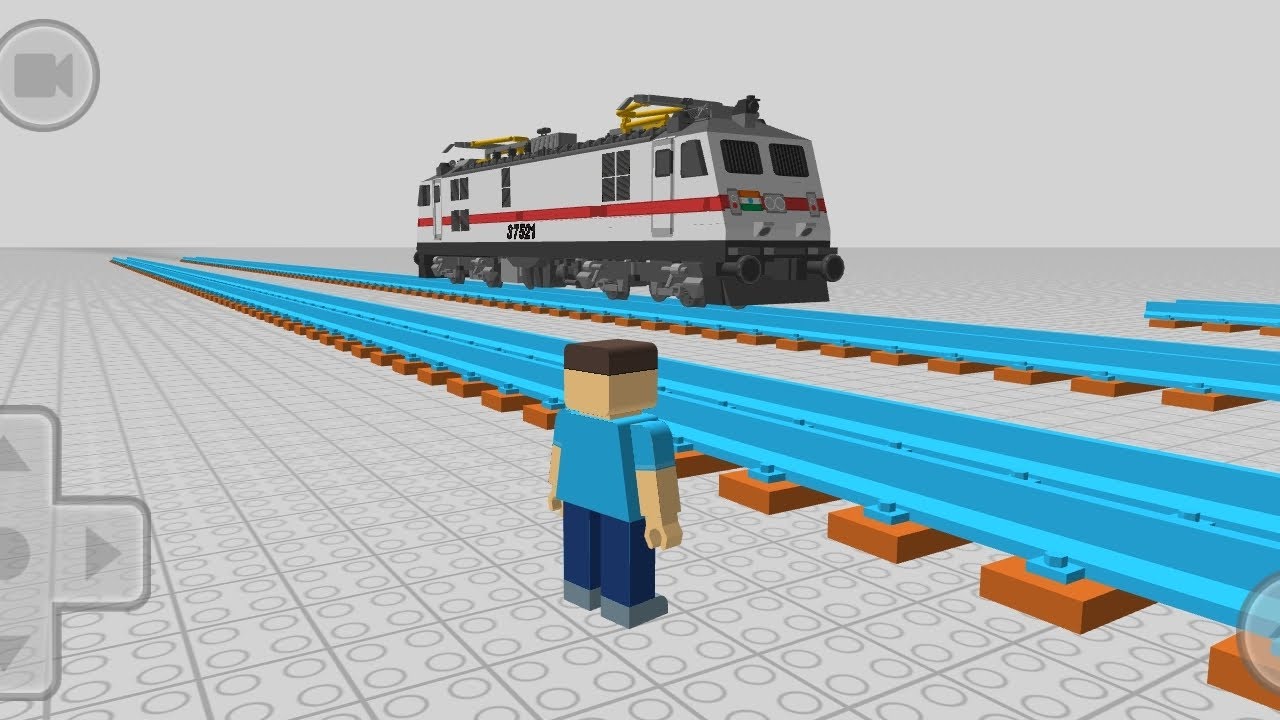 IMake WAP 7 locomotive in Draw Bricks game,full video#train #trending #viralvideo #railway #gaming 
