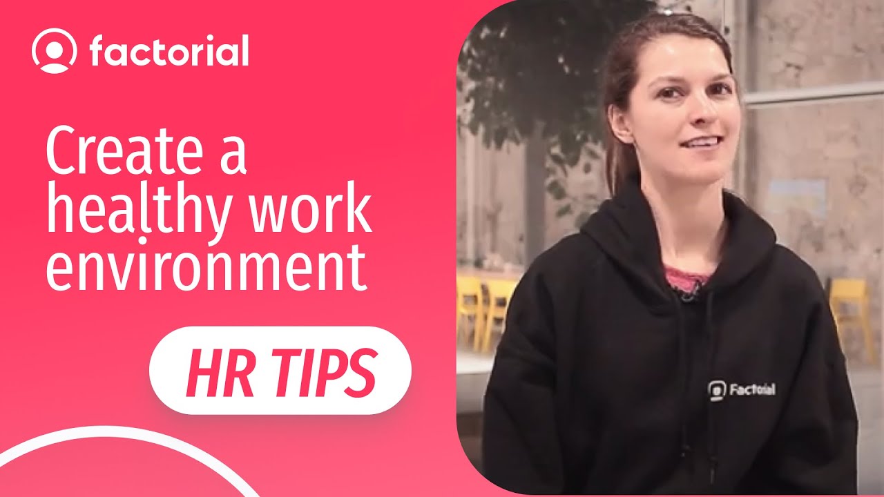 💊 How to Create a Healthy Work Environment