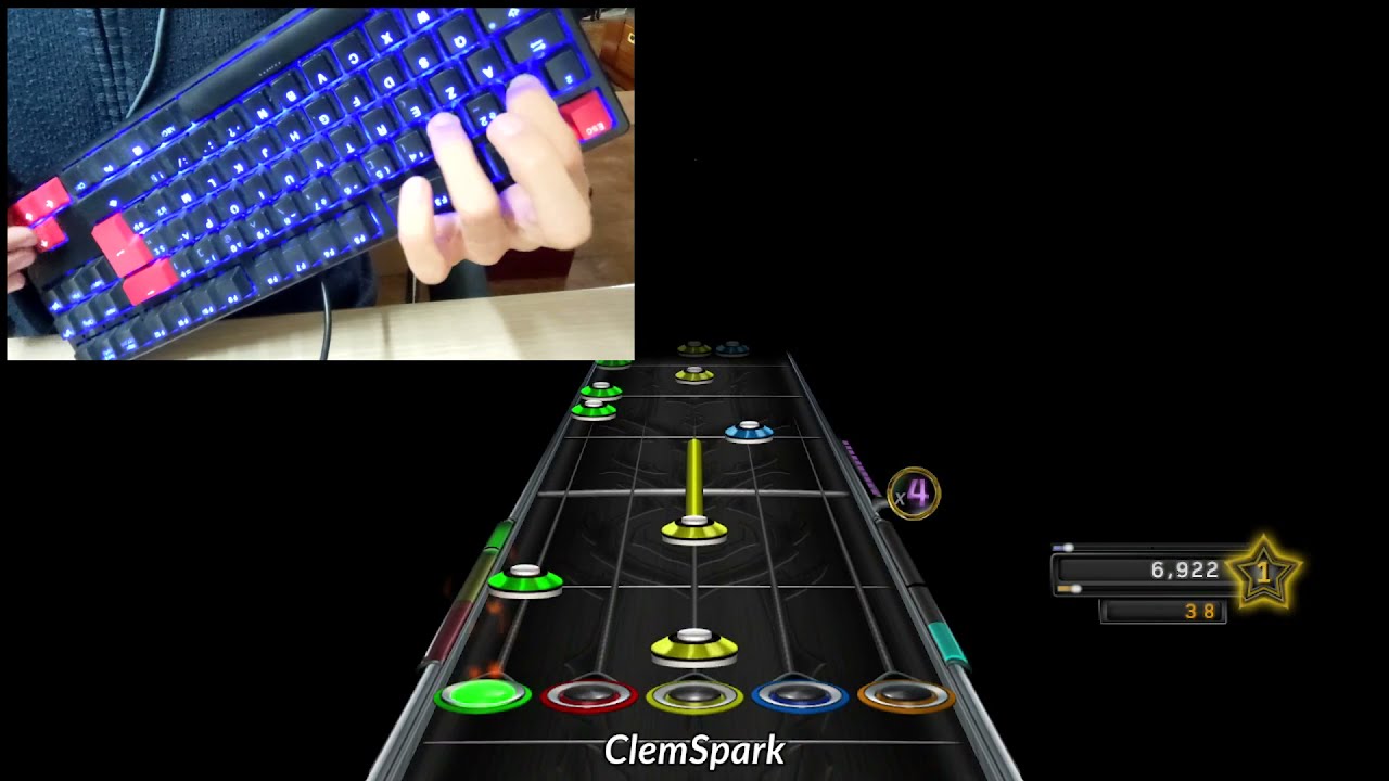 Jouer de la guitare avec un clavier ? | Clone Hero
