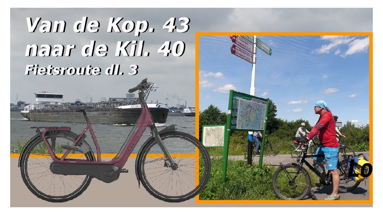 Fietsroute dl3 Nieuwe Dordtse Biesbosch, van De Kop naar De Kil