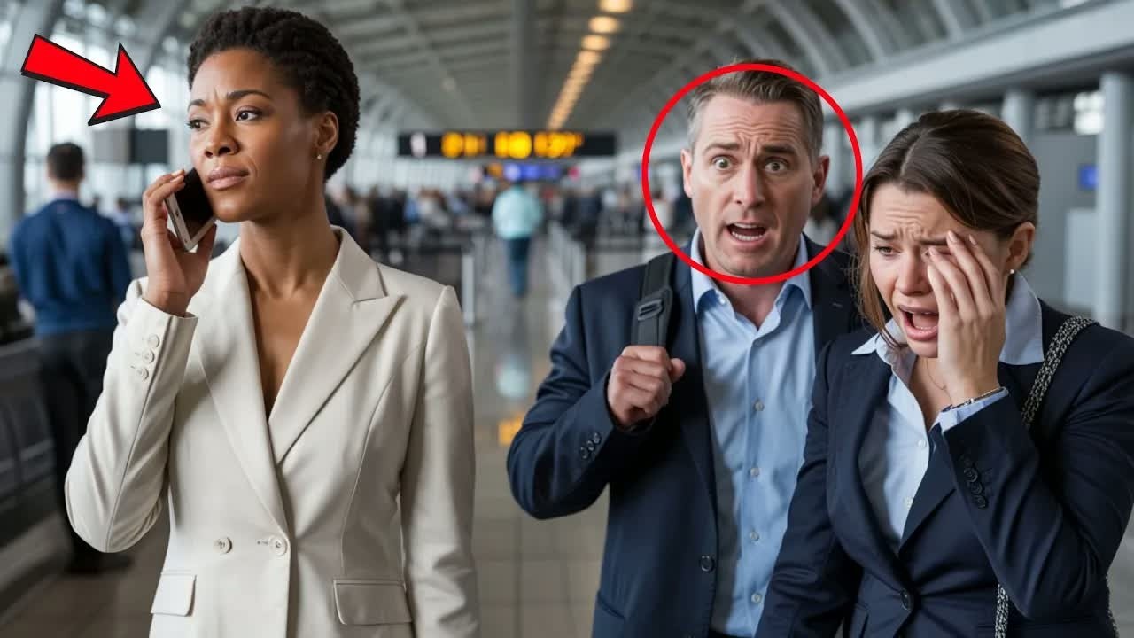 Airline Staff Laugh at Black Girl’s “Fake Ticket” — Her Call Bankrupts the Company