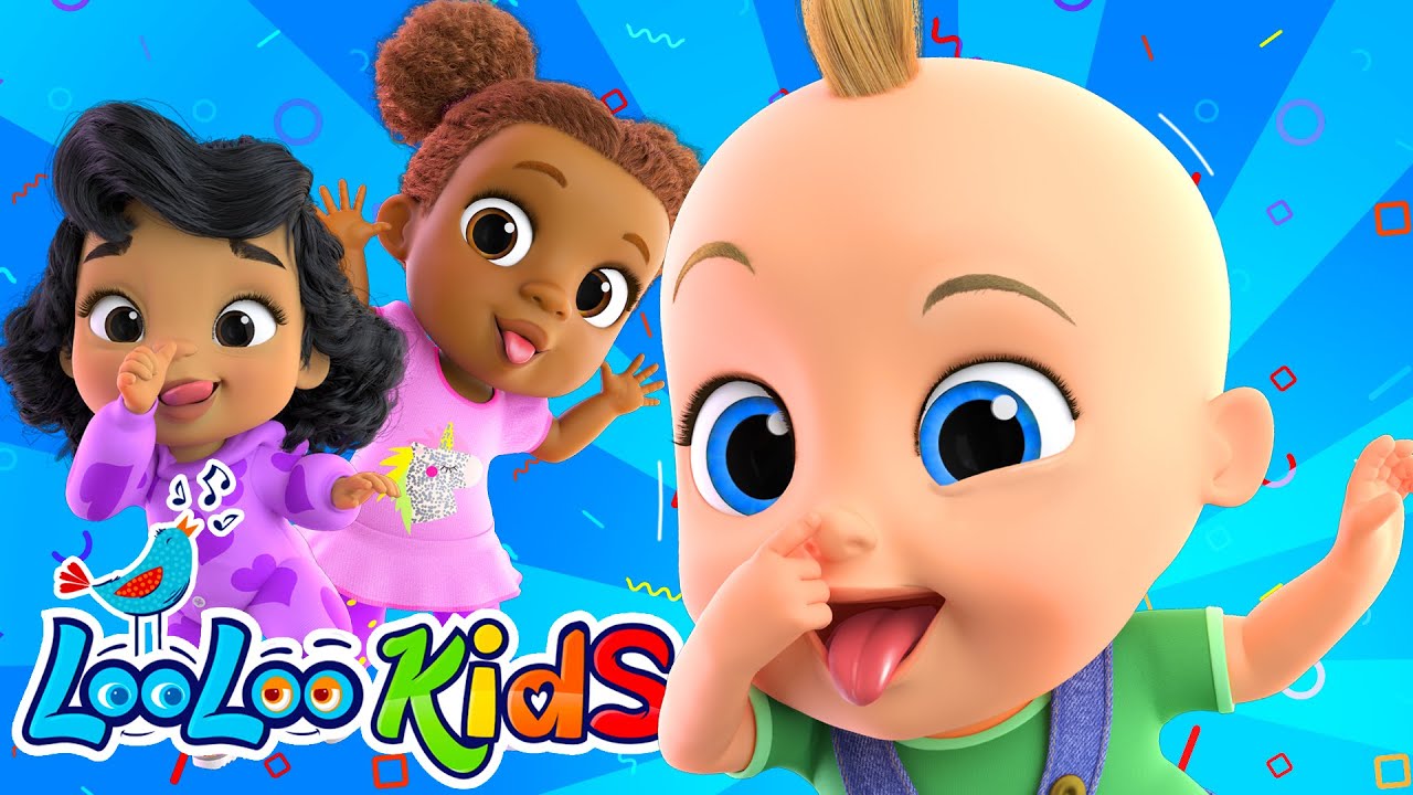 😄Funny Face Song 🥴😂 (Official Video) - LooLoo Kids Nursery Rhymes & Kids Songs