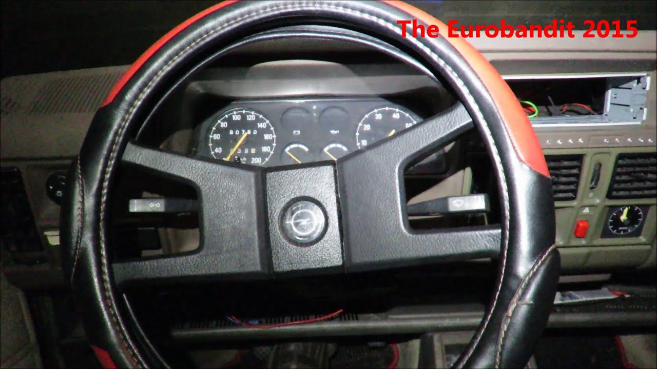 1984 Opel Corsa A TR Sedan cold start + 3 degrees celsius