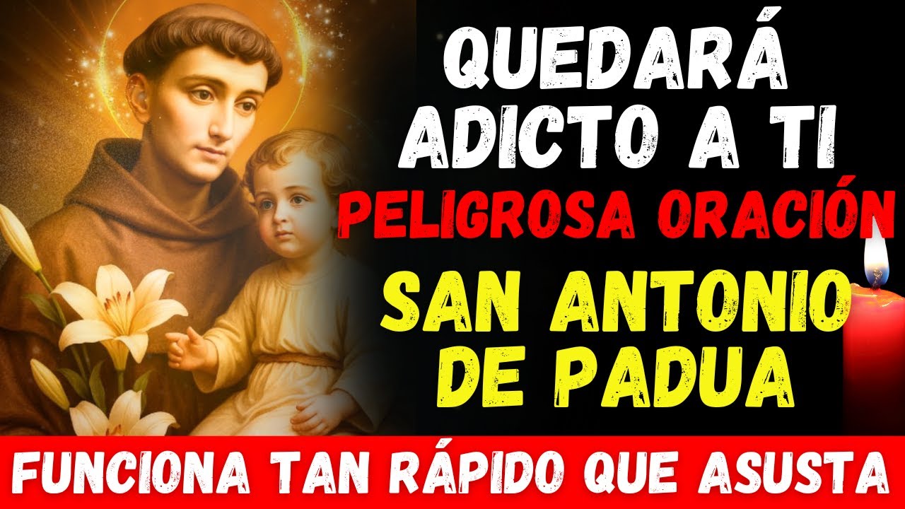 HECHIZO PODEROSO DE SAN ANTONIO DE PADUA ATRAE Y AMARRA el Amor Verdadero ❤️