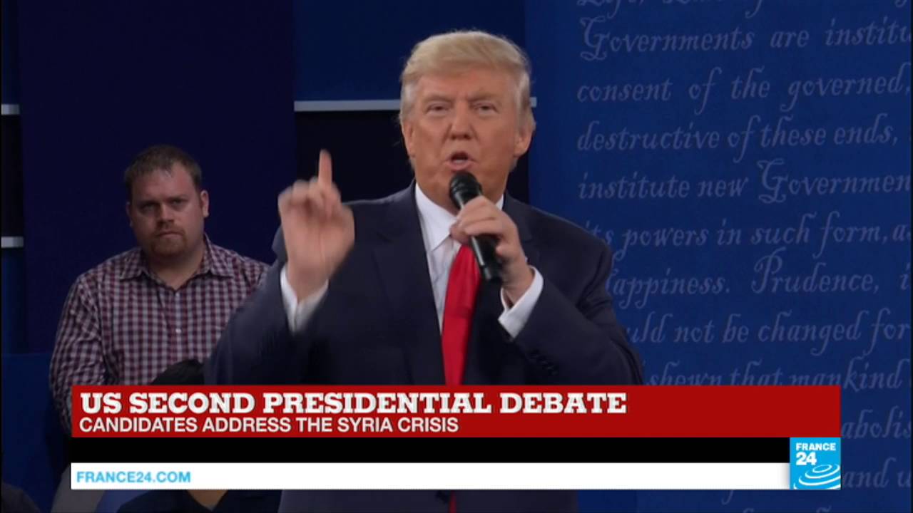 US Presidential Debate: Donald Trump addresses Syria, Iraq crisis