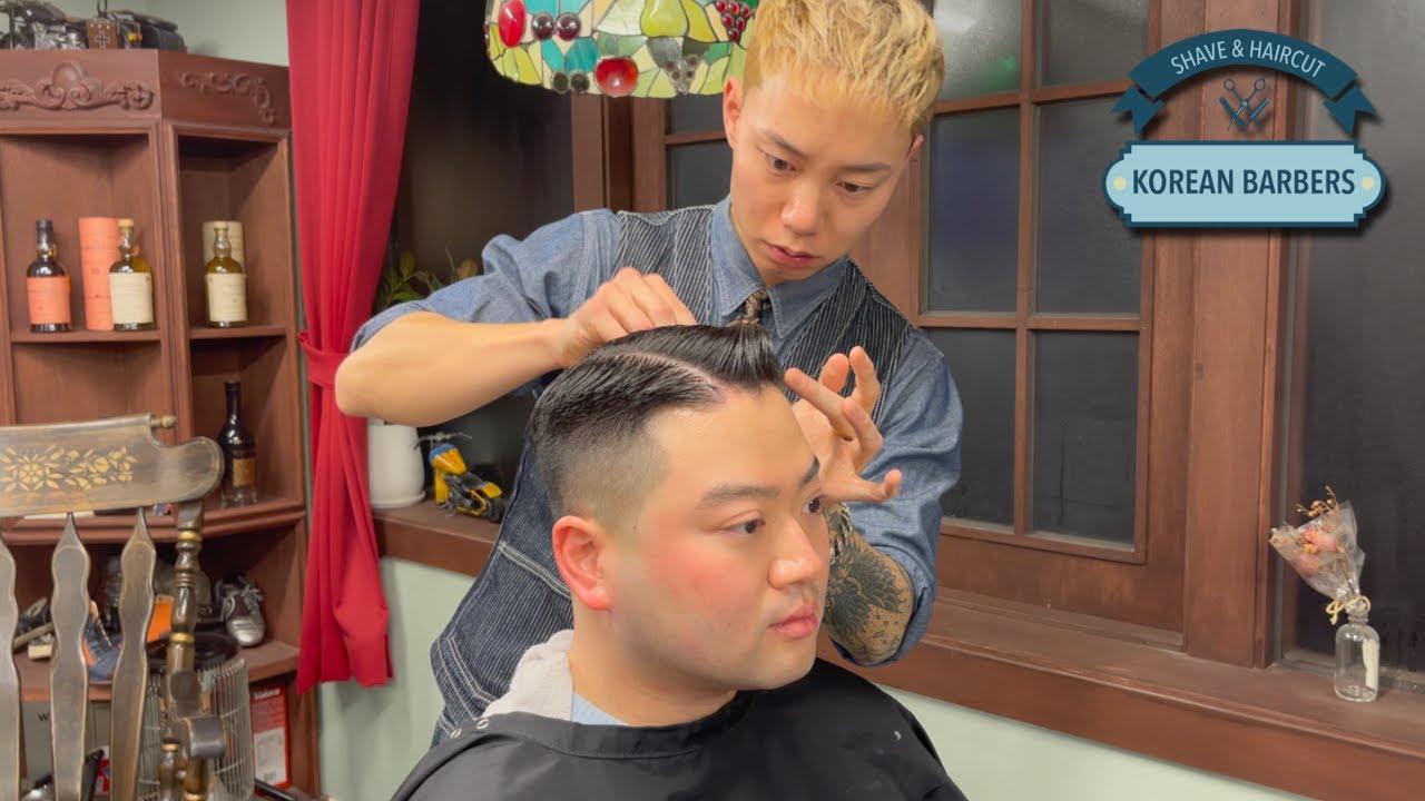 💈ASMR Classic Haircut by Barber Kyle | Scott Barbershop
