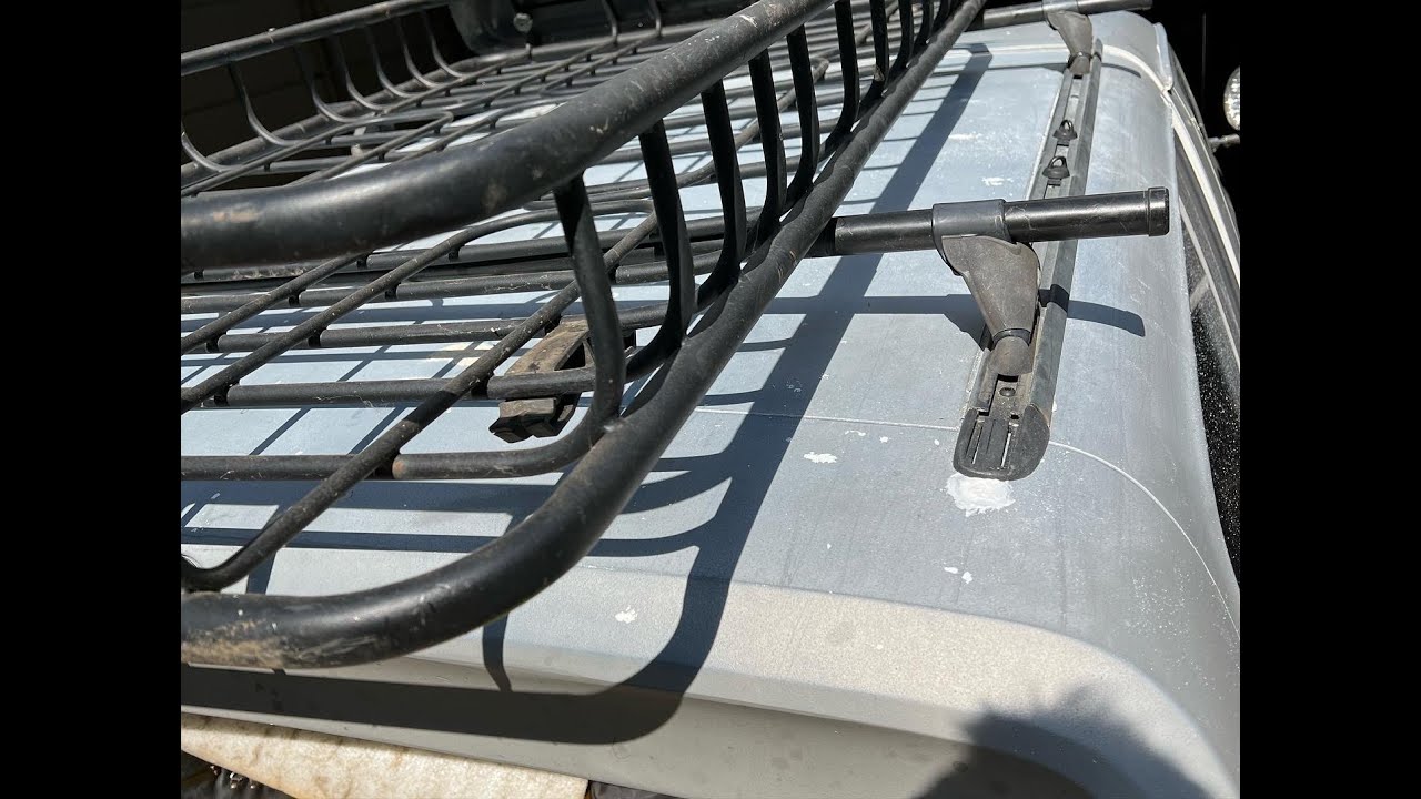 OBS 96 Bronco roof basket install