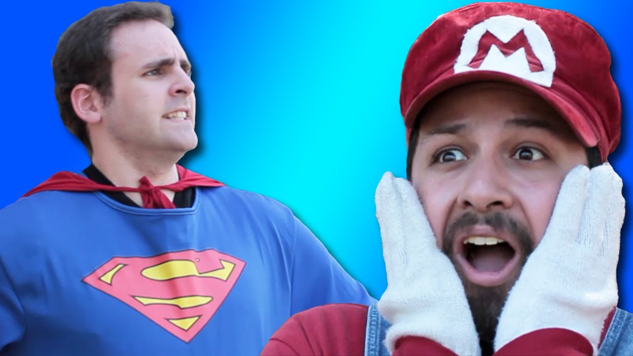 СУПЕР МАРИО против СУПЕРМЕНА (Injustice против Smash Bros.)