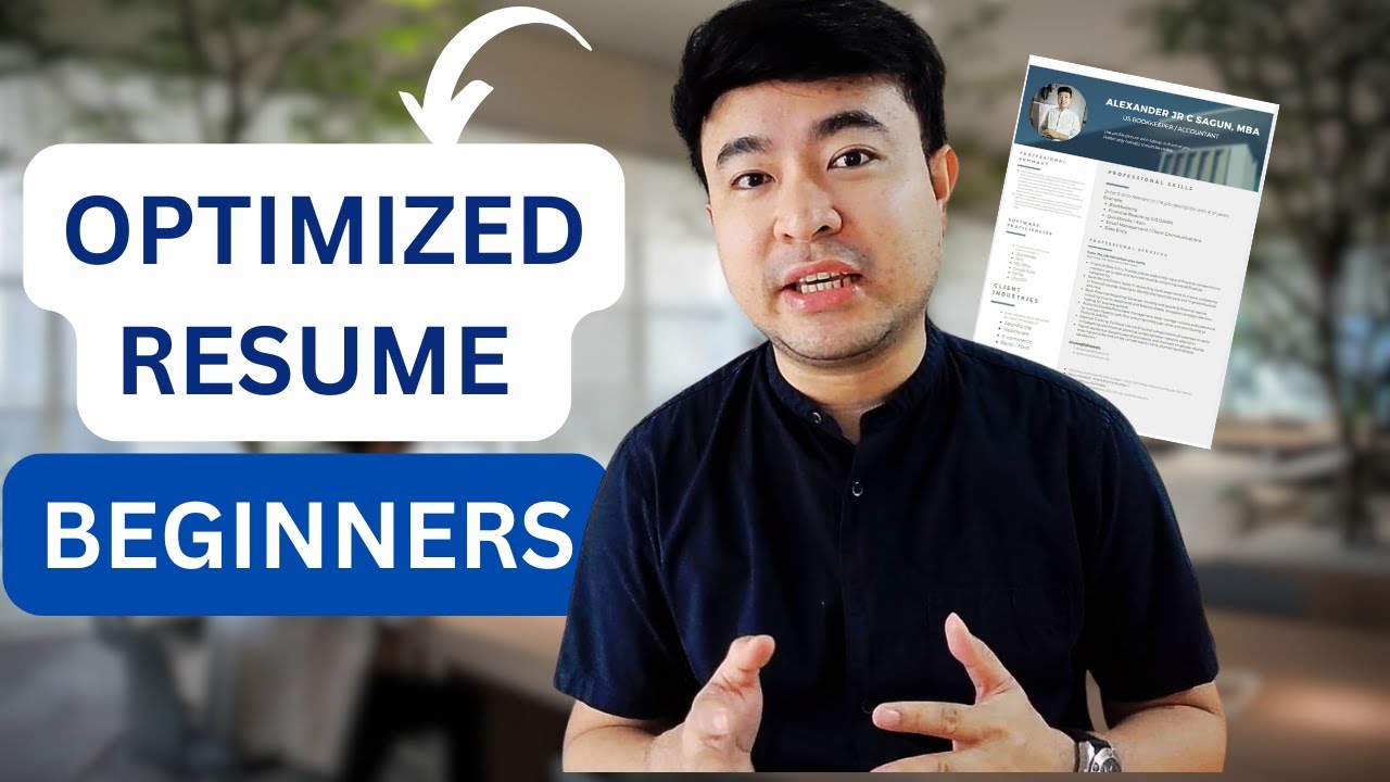 Optimized Resume for Beginners | 6 Resume Must-Haves to Get Hired Fast (+ Free Template)