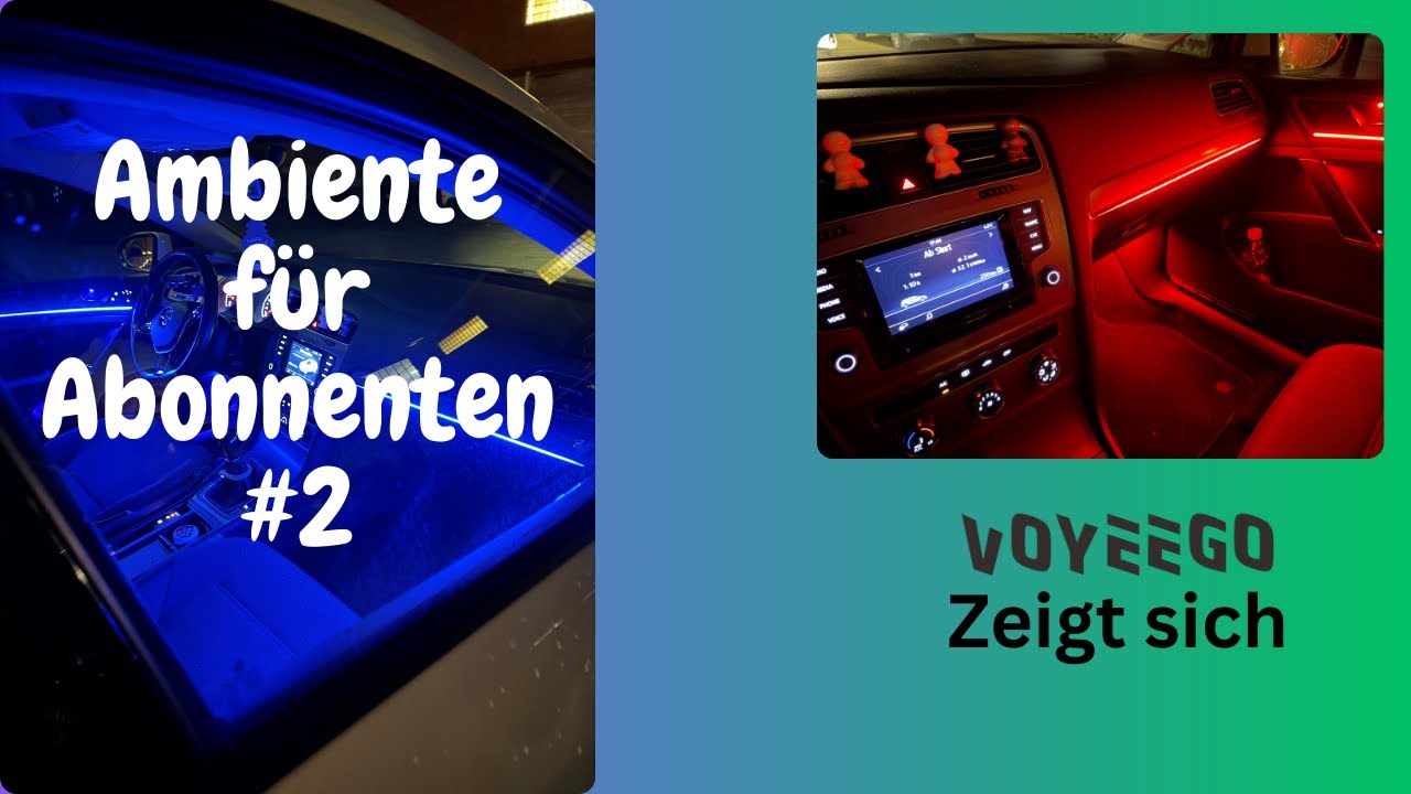 Ambiente (und Kamera) für Abonnenten #2 | Voyeego zeigt sich