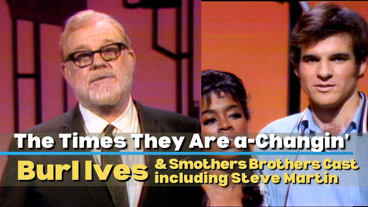 Burl Ives Sings Bob Dylan | The Times They Are a-Changin' | plus Steve Martin!