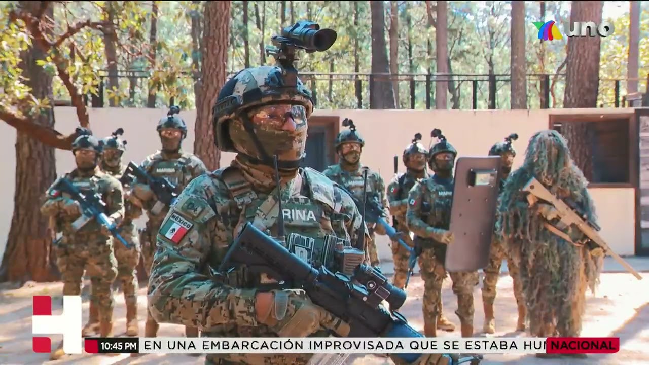 #Hechos | Así entrenan en la Secretaría de Marina: misión de rescate de un secuestrado