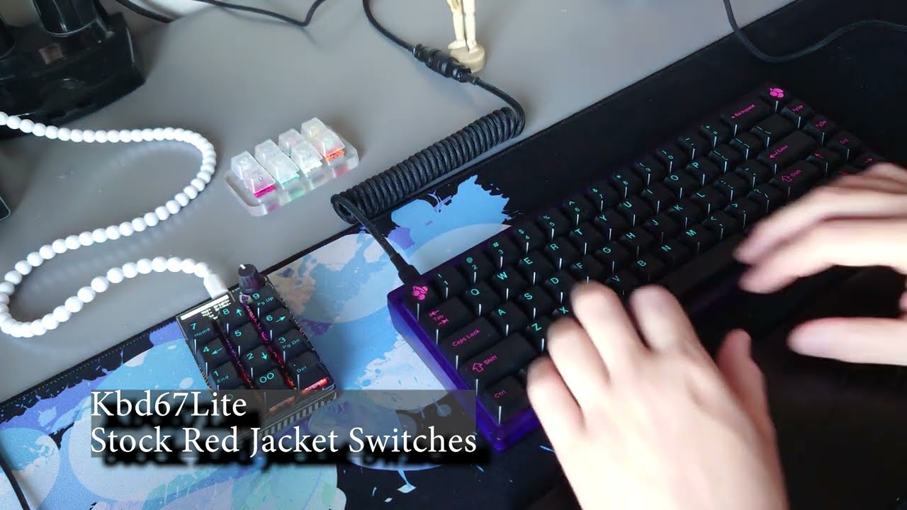 The Squid Game Switch - Red Jacket Linear Switches