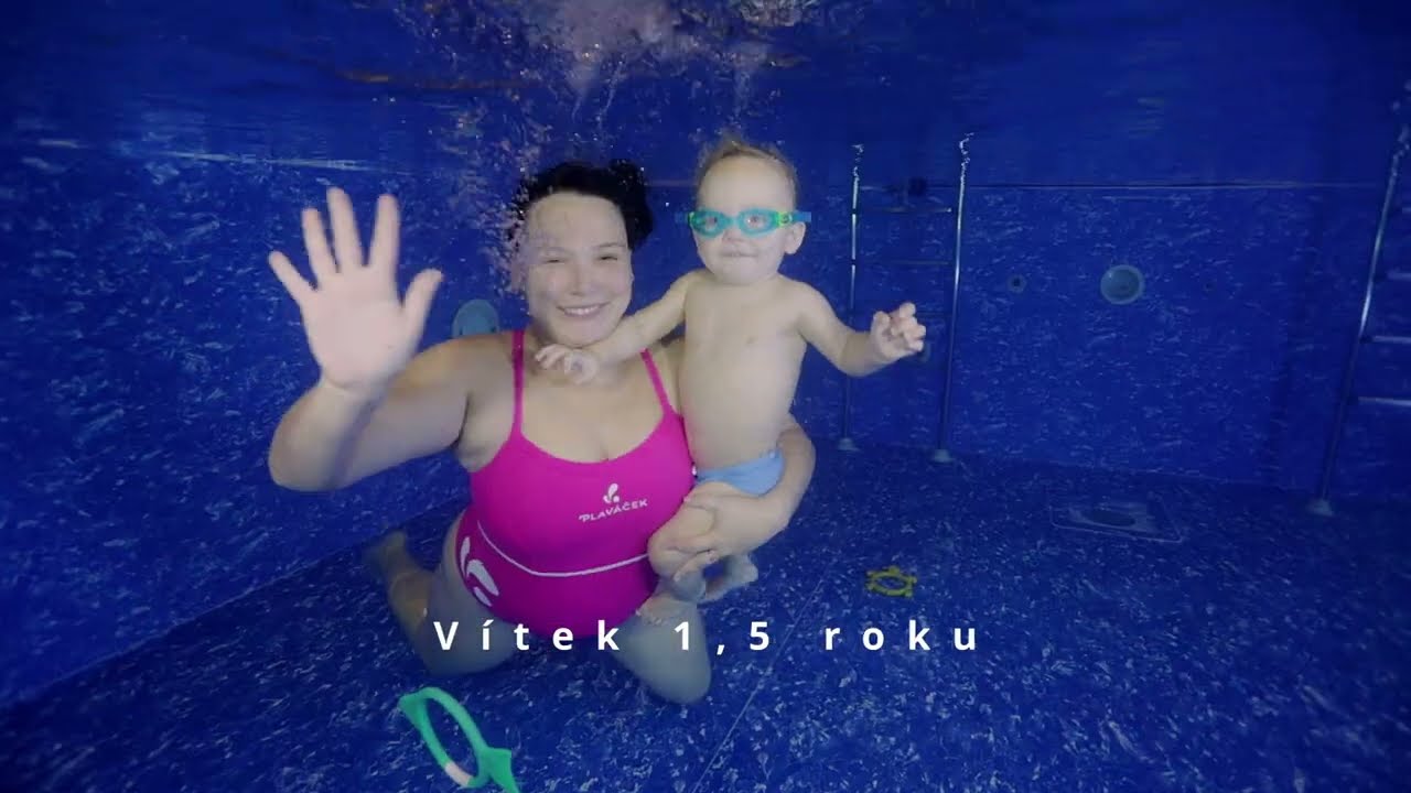 Vítek je díky mamince Týnce vodní živel