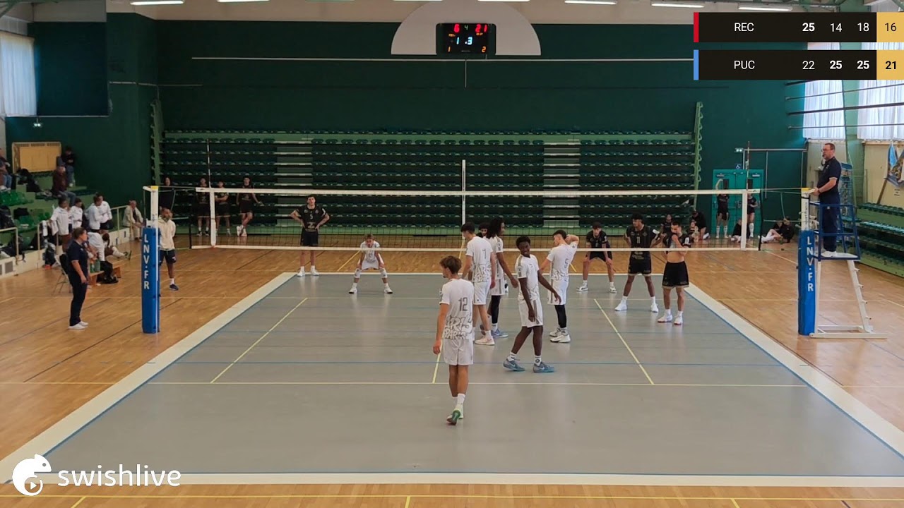 Live powered by Swish Live app
REC  VS PUC