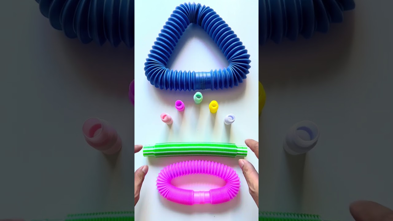 Relaxing POP Tube DIY Creation | Soft ASMR Mood 