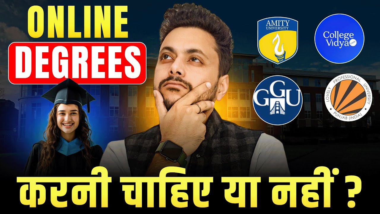 Online Degrees worth it or not ? | Online UG/PG/Doctorate Degree in 2025