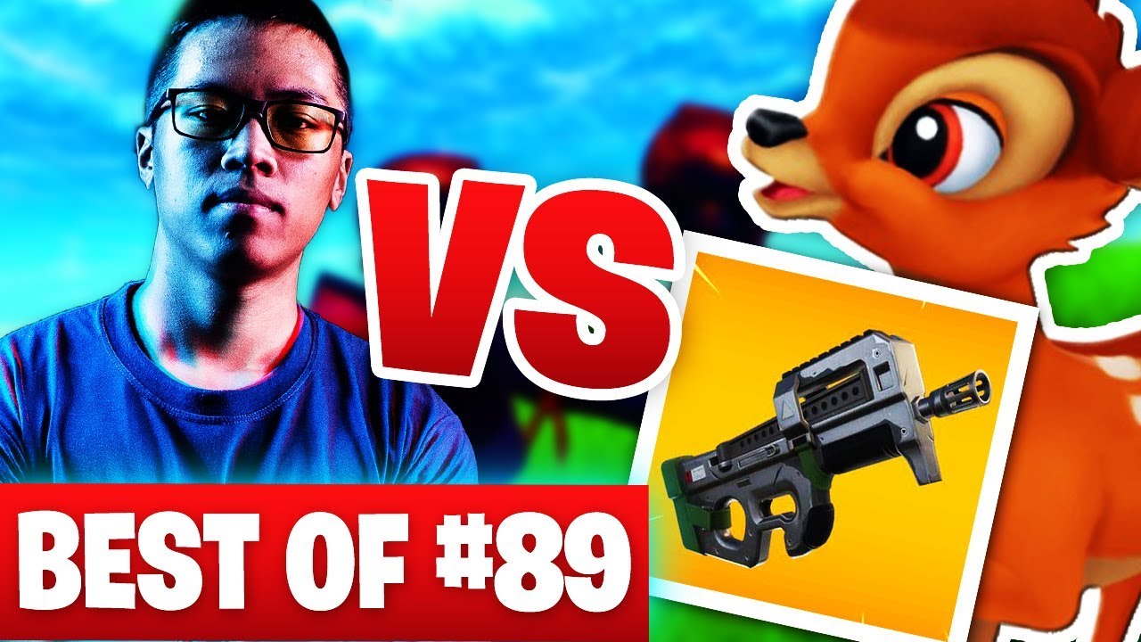 BEST OF SOLARY FORTNITE #89 ►UN BAMBI AVEC UNE P90 VS KINSTAAR ! QUI GAGNE ?