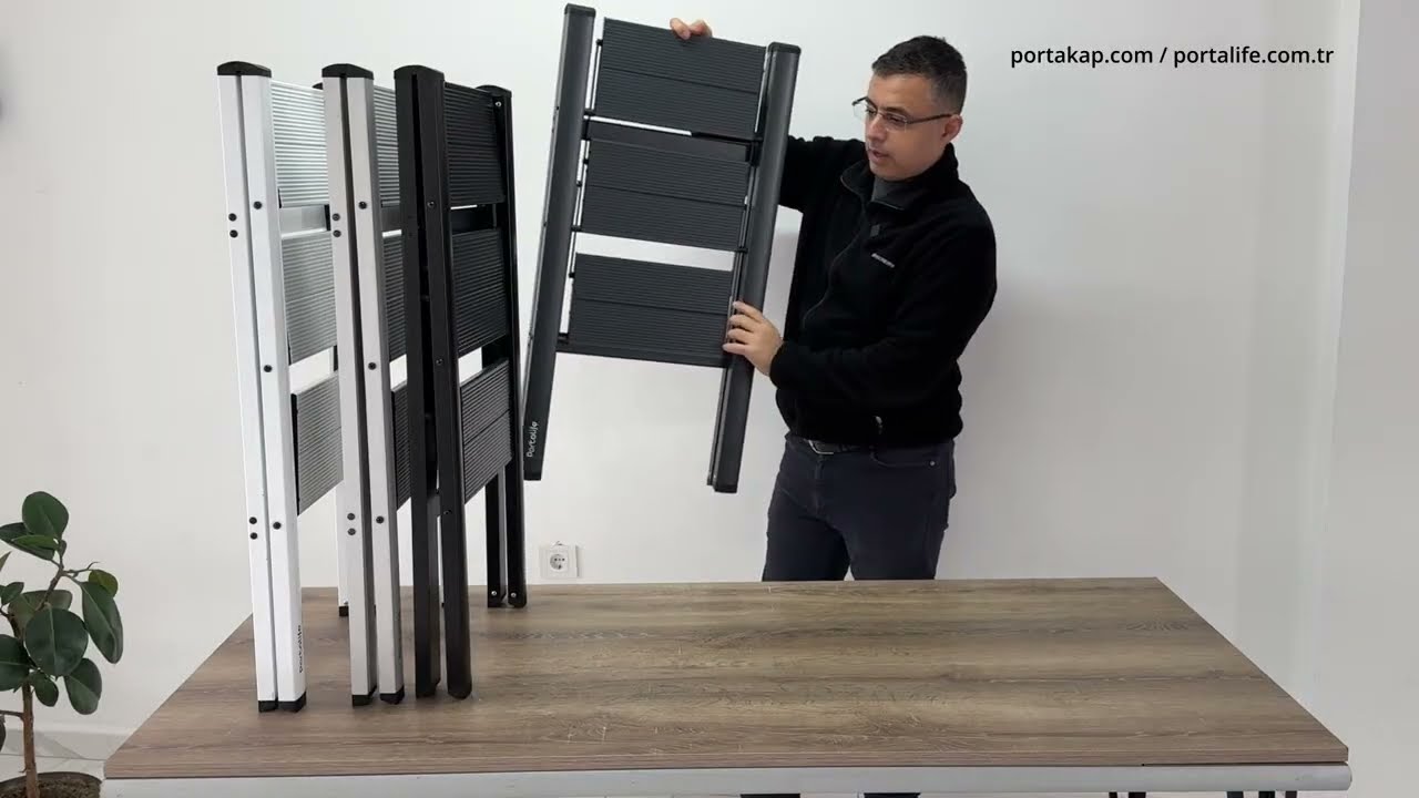 Portalife Geniş Basamaklı, Hafif, Sağlam Şık Merdivenlerle Tanışın #reklam