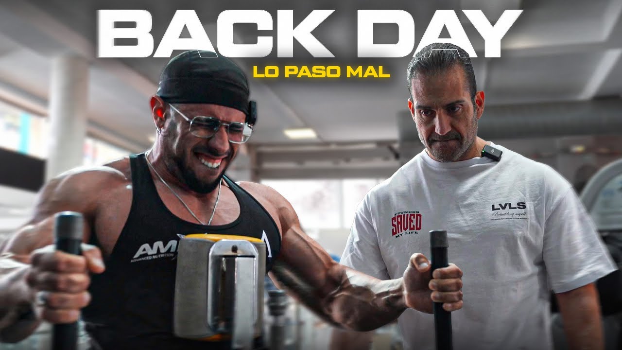 Entreno de ESPALDA con Raúl Carrasco 1er dia en Sevilla