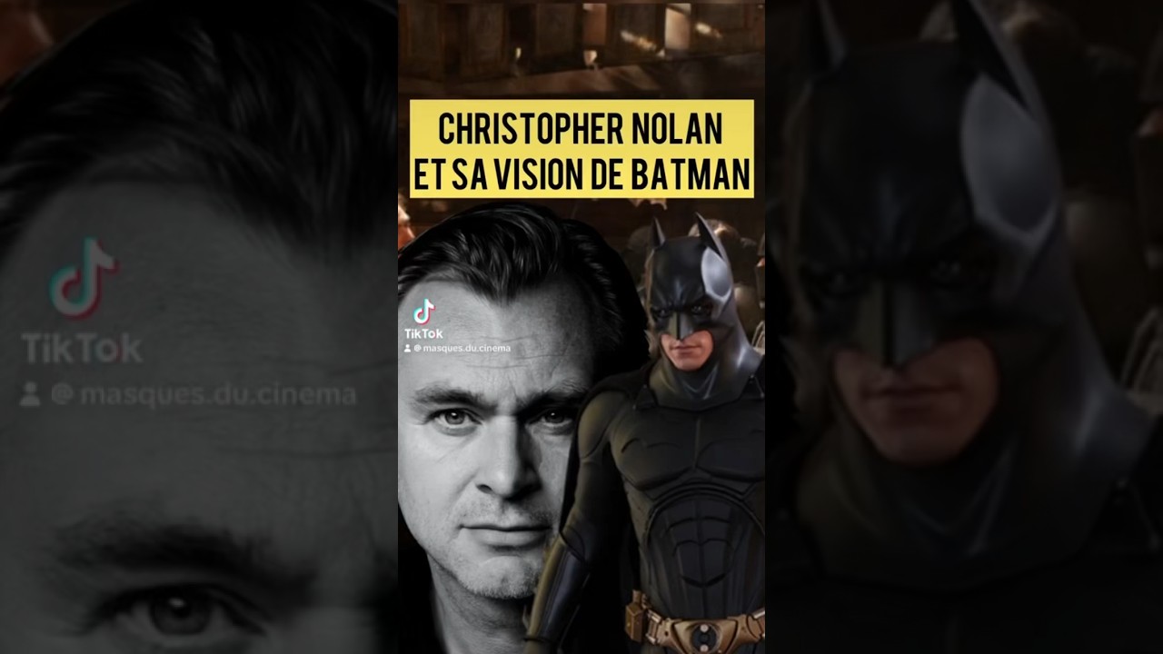 La vision de Christopher Nolan🍿 