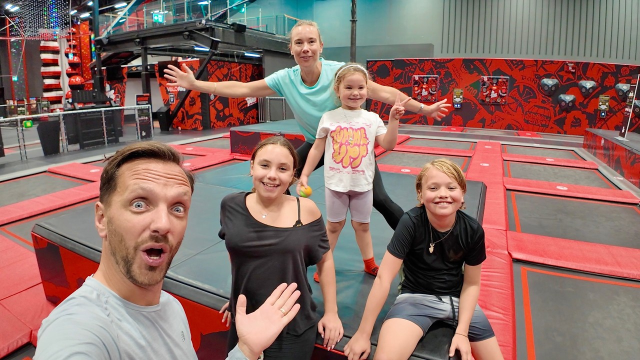 Kaos & Krasch! Själva på JumpYard Heron City VLOGG