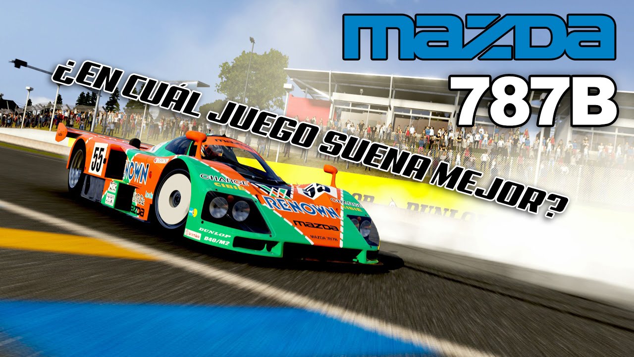 Mazda 787B | ¿EN QUÉ JUEGO SUENA MEJOR? | GT6 vs Forza 6 vs Assetto Corsa