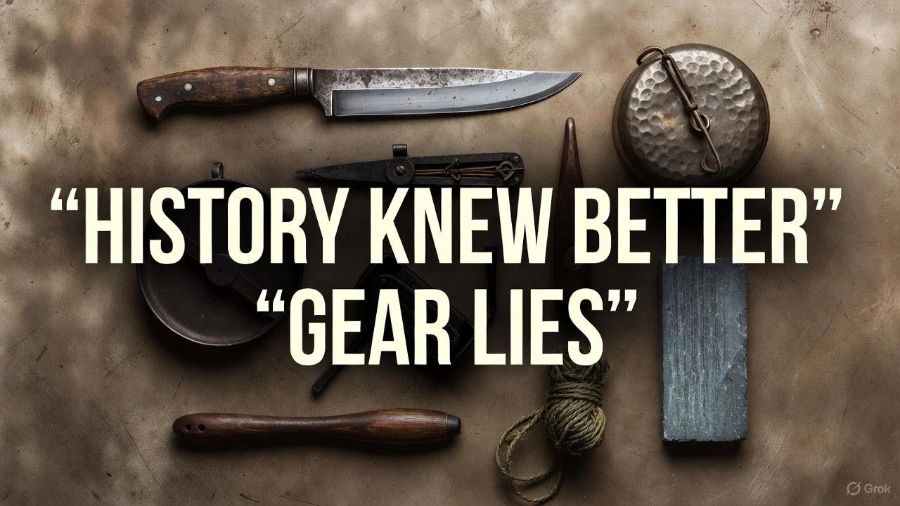 Why Most Survival Gear Is a Lie, and the 12 Tools History Actually Trusted