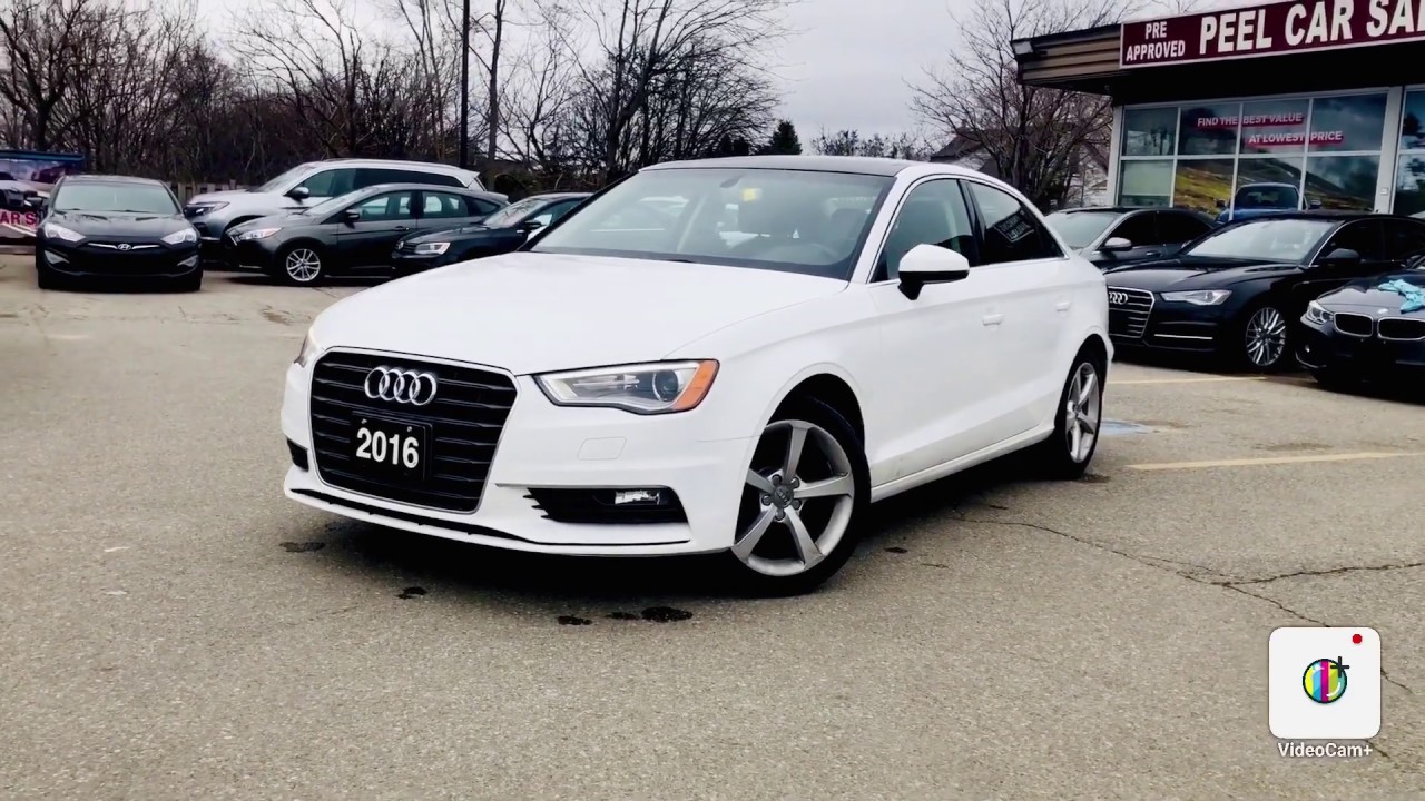 2016 AUDI A3 WHITE