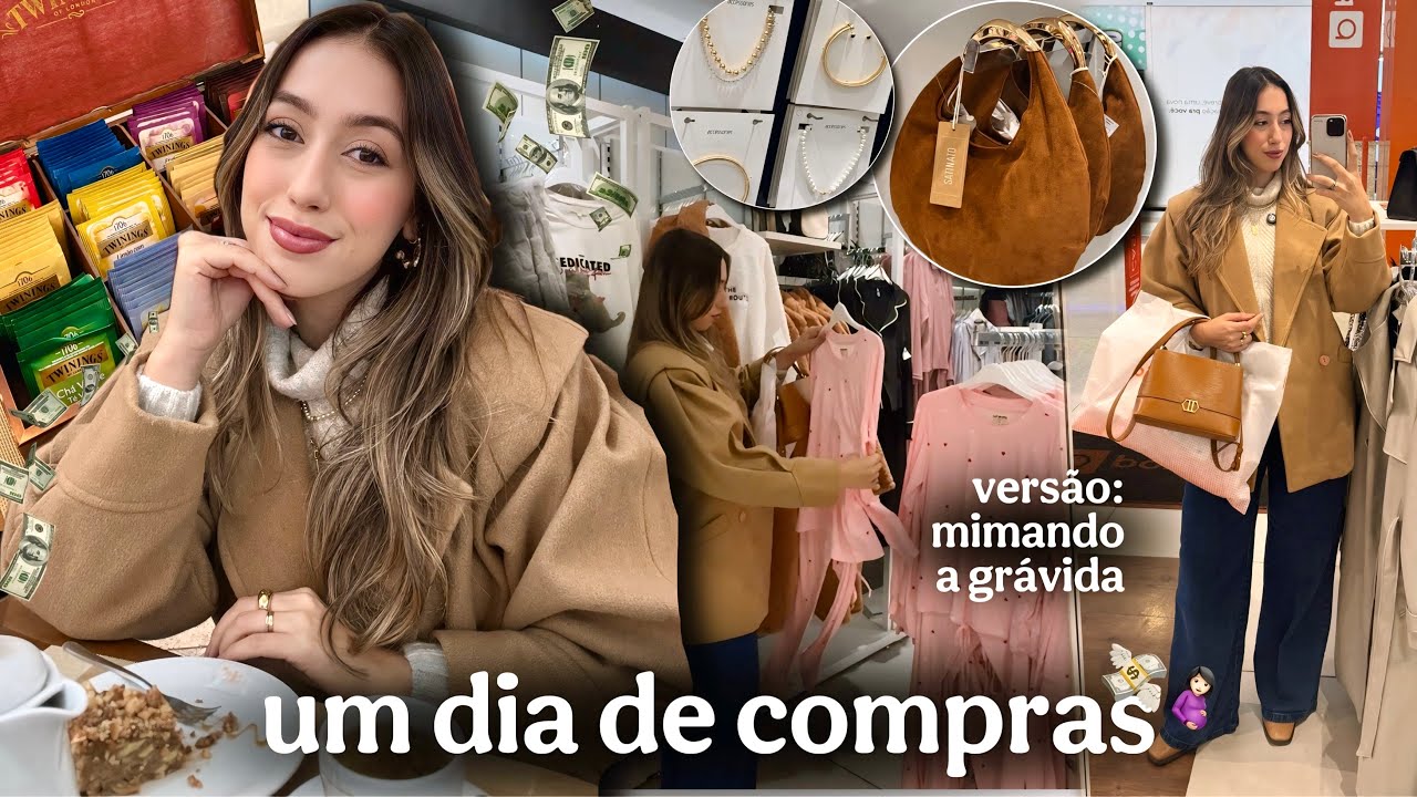 DIA DE PATRICINHA: COMPRINHAS de ACESSÓRIOS, ROBE, PIJAMA.. 🎀🛍️ Mimando a Grávida por Cacá Anjos