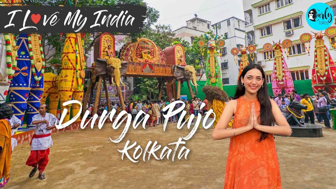 Durga Pujo Preps in Kolkata With MG Motor | I Love My India | Curly Tales
