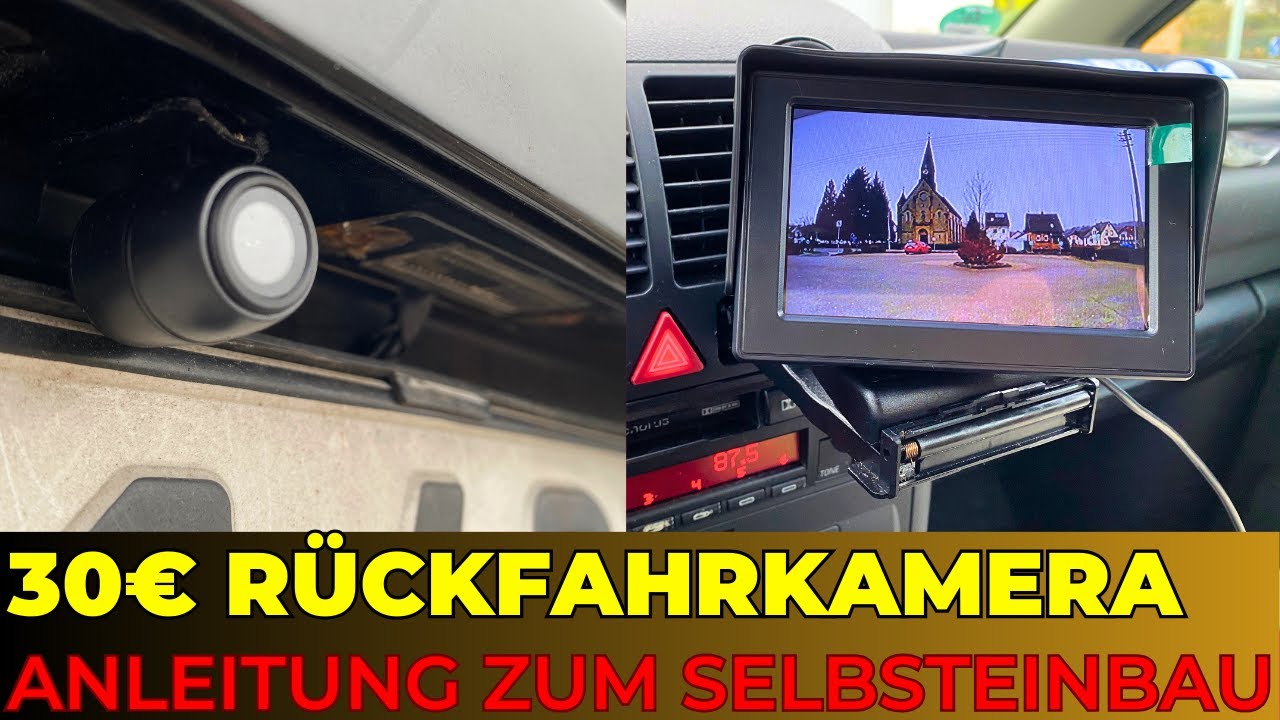 ANLEITUNG für 29.99€ RÜCKFAHRKAMERA zum SELBSTEINBAU | DIY | Tutorial am Audi A2 8Z Günstige Kamera