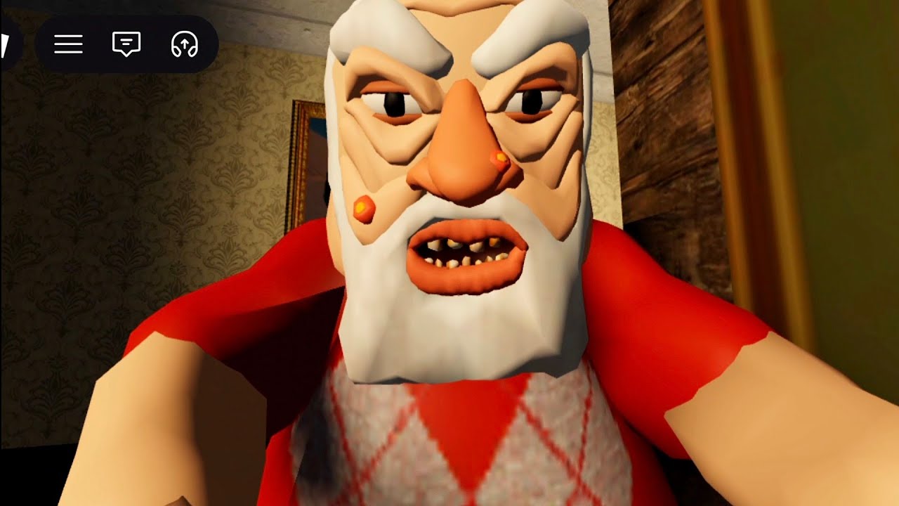 GRANDPA IS CHASING ME 😱👴 | ROBLOX