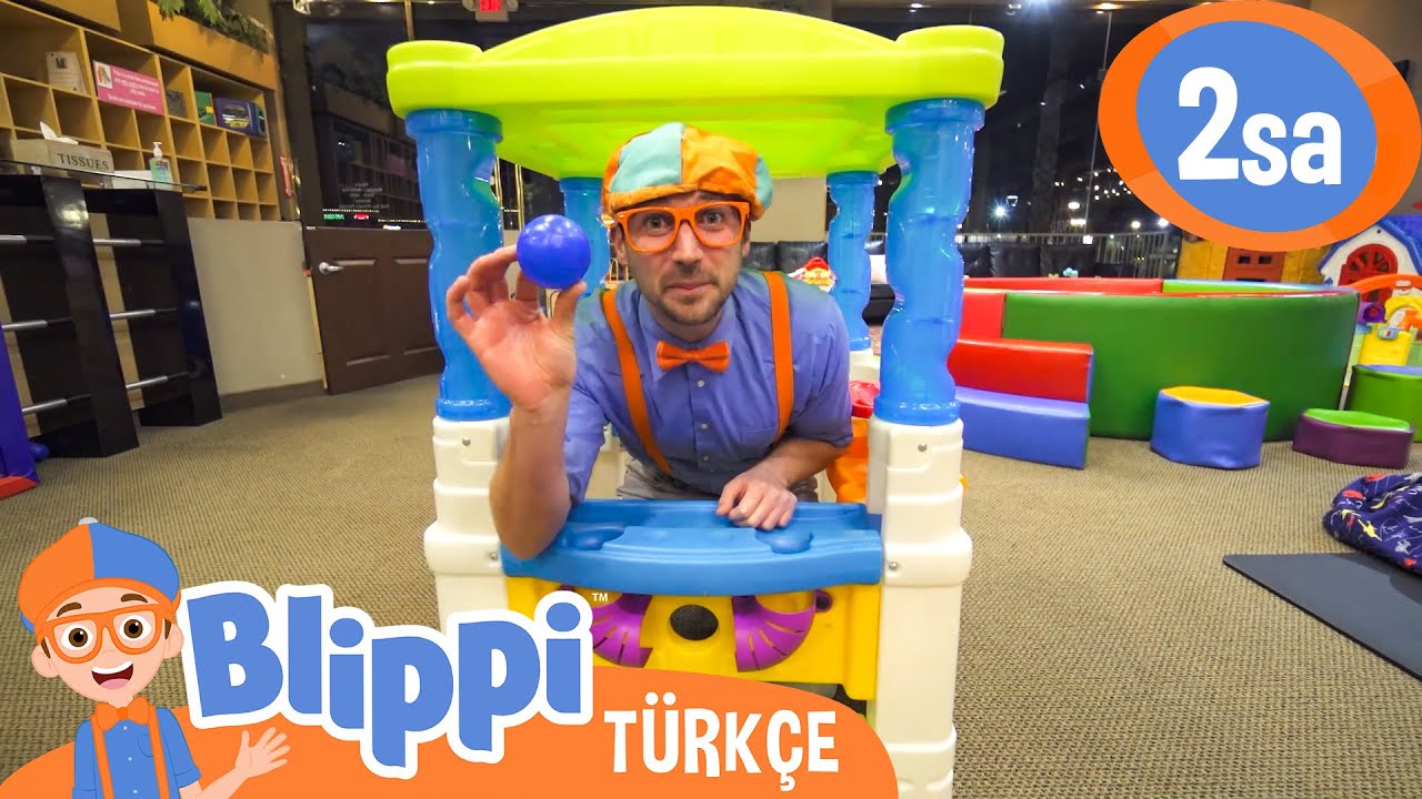 Blippi Kapalı Oyun Parkını Ziyaret Ediyor | BLIPPI | &Ccedil;ocuk &Ccedil;izgi Filmleri | Moonbug Kids T&uuml;rk&ccedil;e