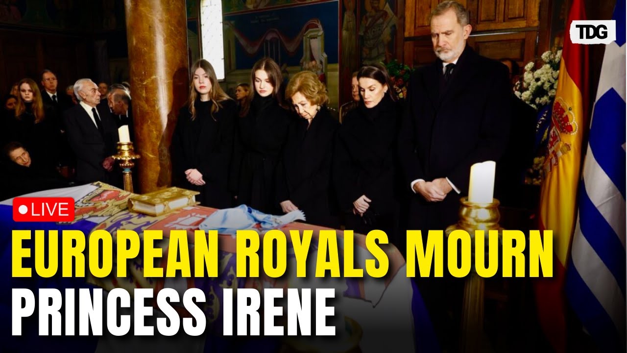 Princess Irene Funeral LIVE: European Royals Gather in Athens for Princess Irene’s Funeral