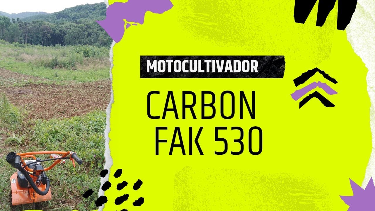 Motocultivador Carbon Fak 530 -   Montagem e uso  - Sitio São José EP. 04