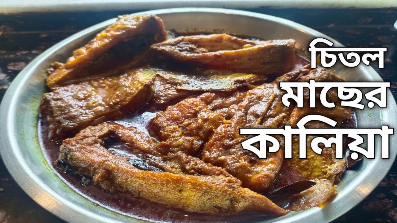 জামাইষষ্ঠী স্পেশাল চিতল মাছ ।। চিতল মাছের কালিয়া। Bengali Fish Recipe ।‌। Chitol Macher Recipe ।।