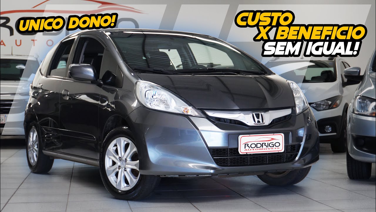 HONDA FIT 2013 ÚNICO DONO E COM BAIXA KM!! Espaçoso e Econômico, o REI DO CUSTO BENEFÍCIO