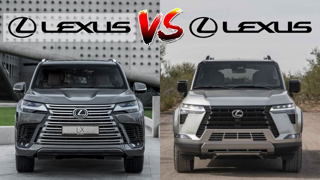 Lexus LX600 2025 против Lexus GX550 2025 года | Битва роскошных внедорожников