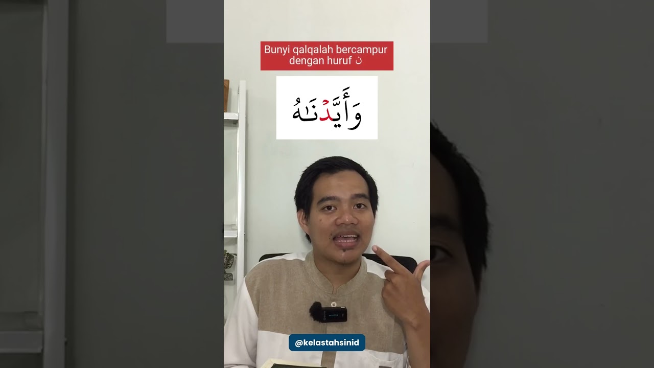 Ternyata baca qalqalah kayak gini KURANG TEPAT loh.. #tahsin #alquran #ngaji