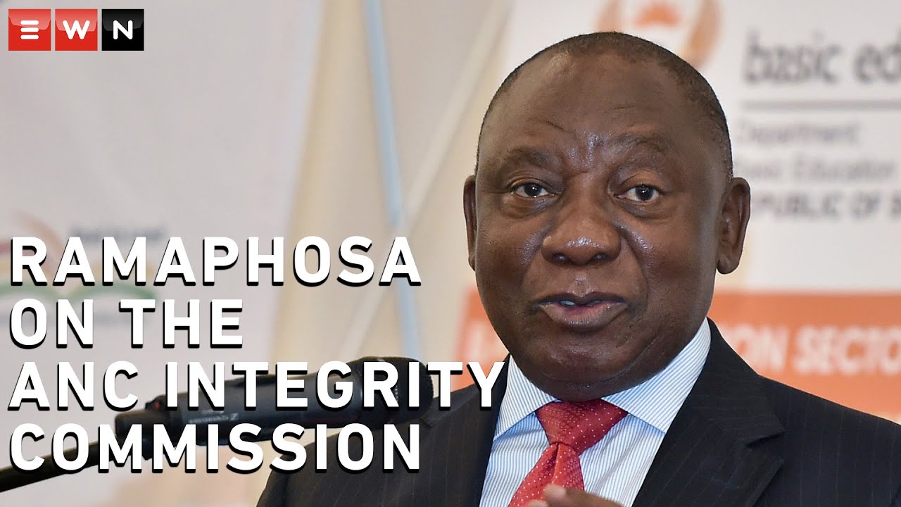 Ramaphosa on Ace Magashule and the ANC's integrity commission