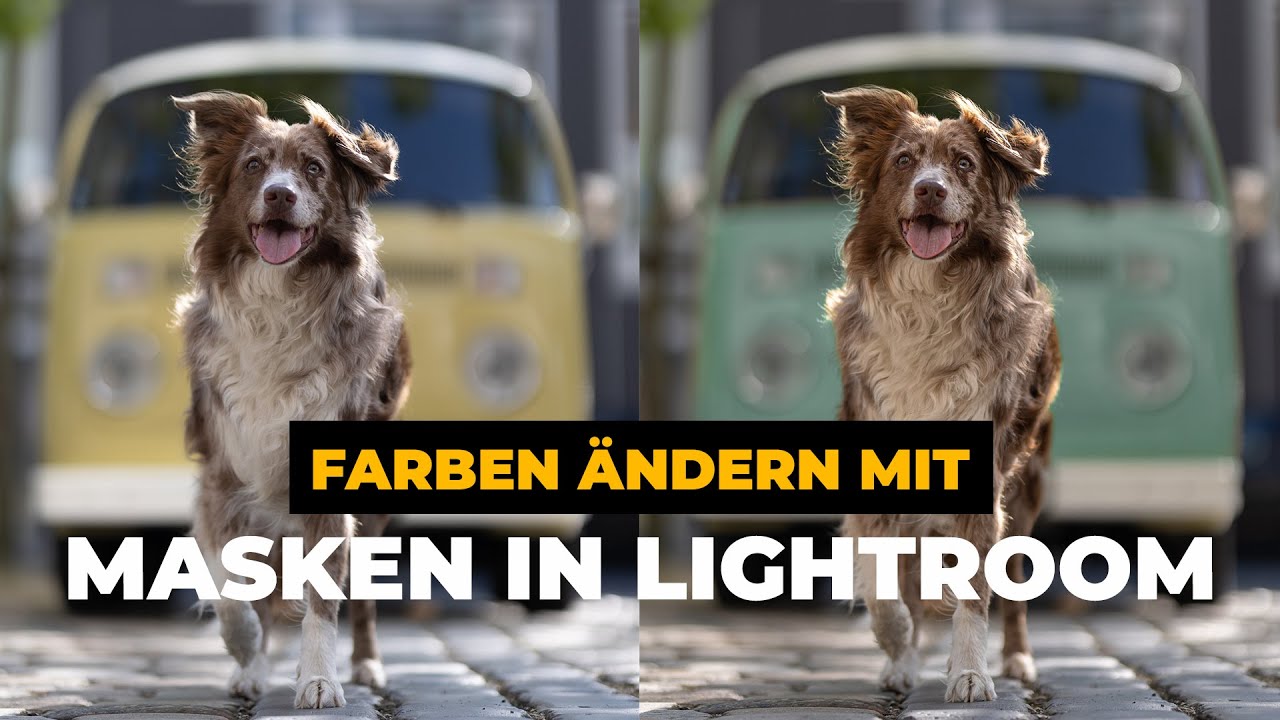 Farben mit Masken  in LightroomClassic ändern