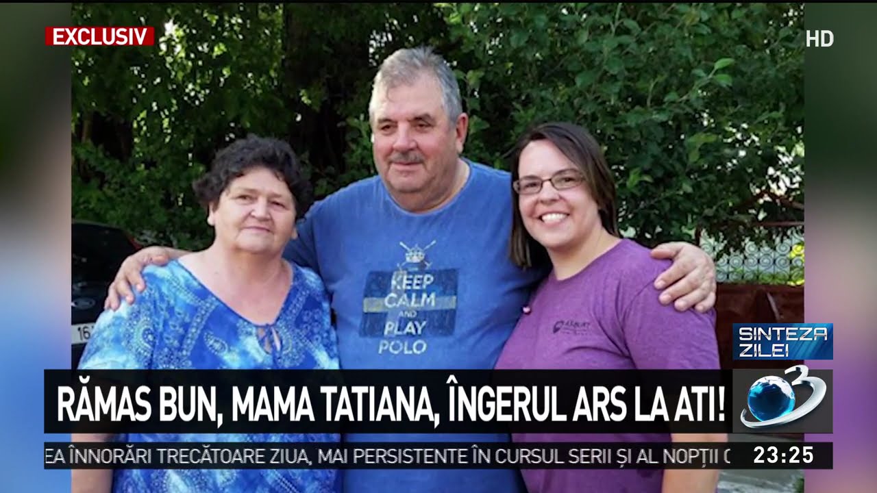 Rămas bun, mama Tatiana, îngerul ars la ATI care a avut grijă de peste 100 de copii orfani