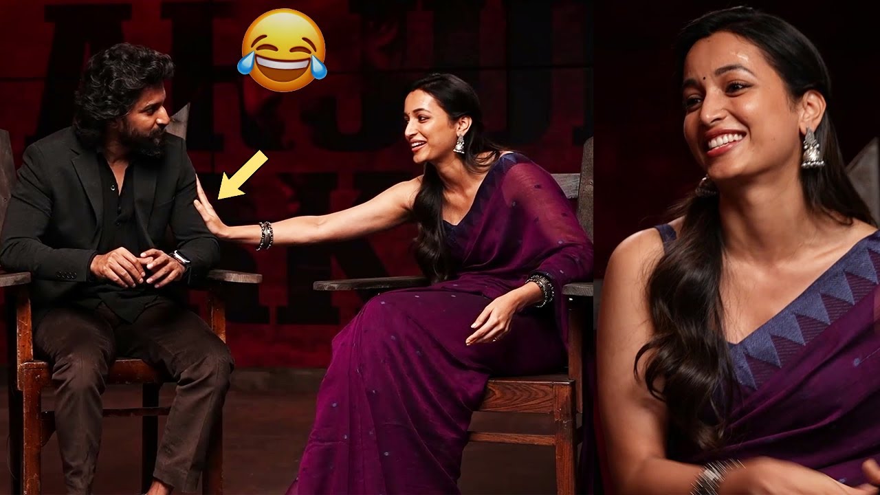 Natural Star Nani,Srinidhi Shetty,Sailesh Kolanu and Hit3 Movie Team Hilarious Fun Interview