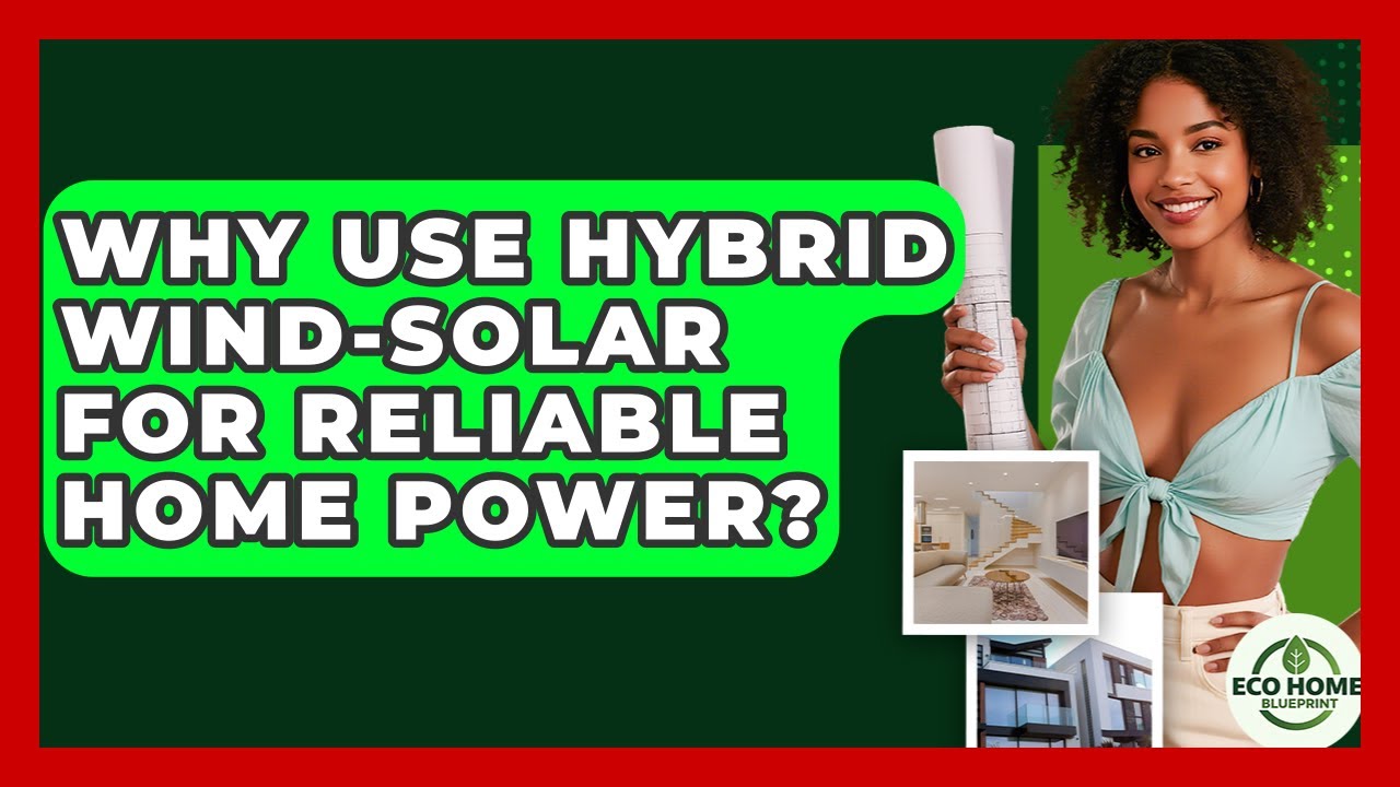 Why Use Hybrid Wind-solar For Reliable Home Power? - Eco Home Blueprint