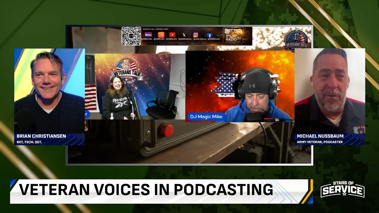 Podcasting For Veterans - Stars Of Service