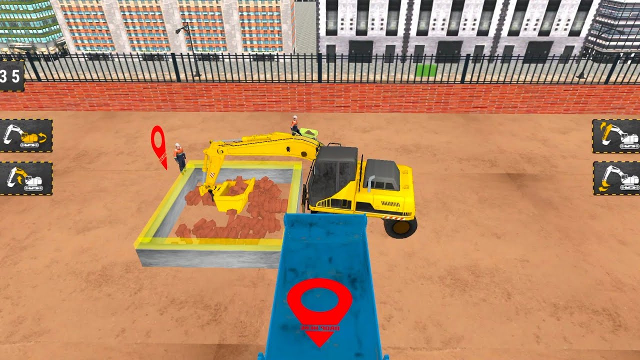 JCB Or track materials saplay 🎮